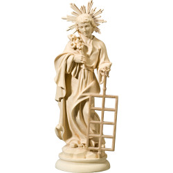 San Lorenzo con aureola